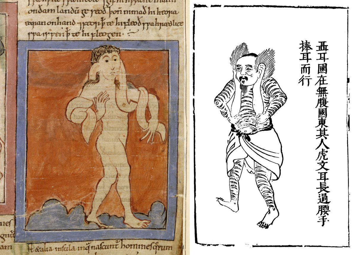 Image of monsters from East and West